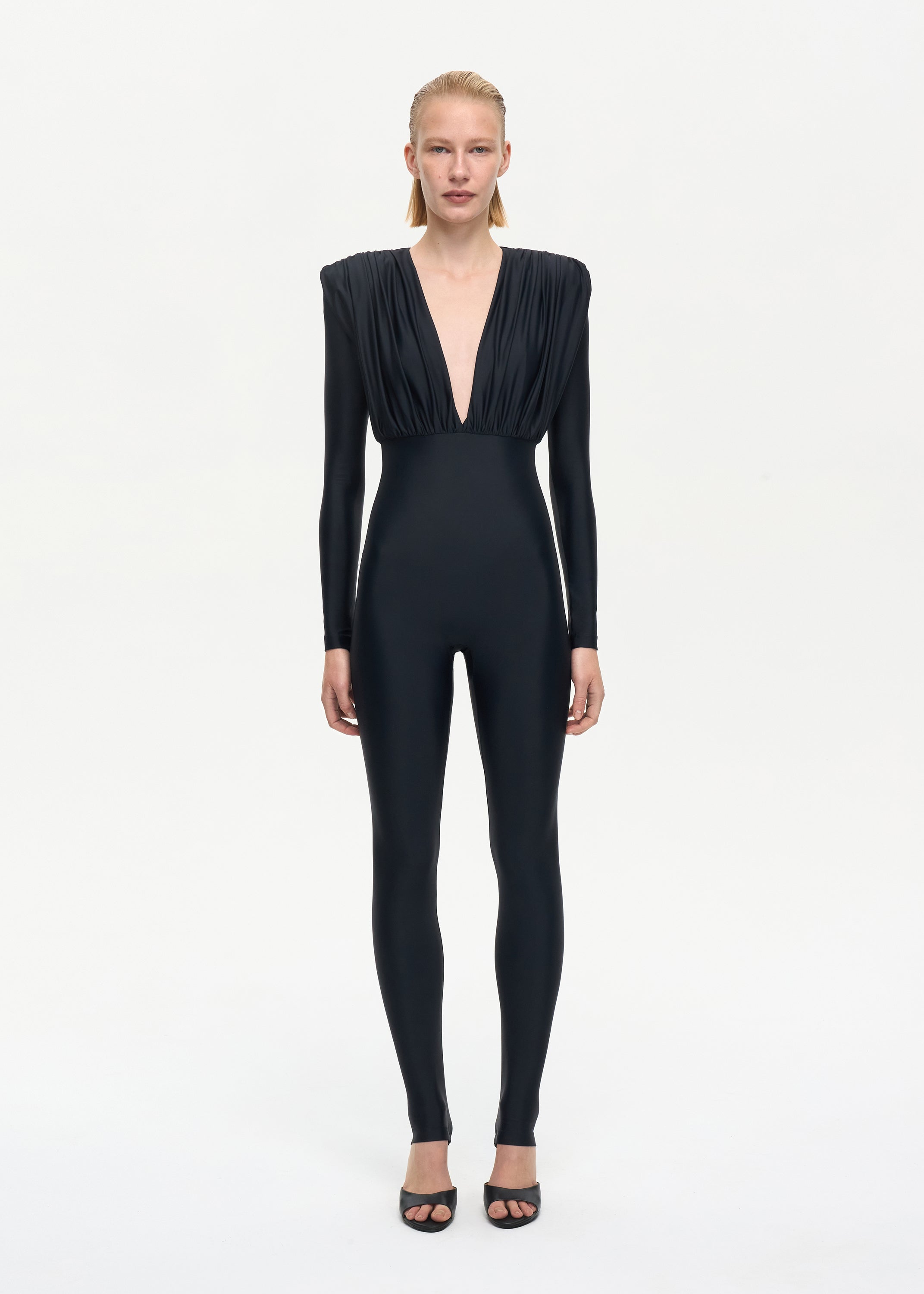 Vamp Catsuit Black