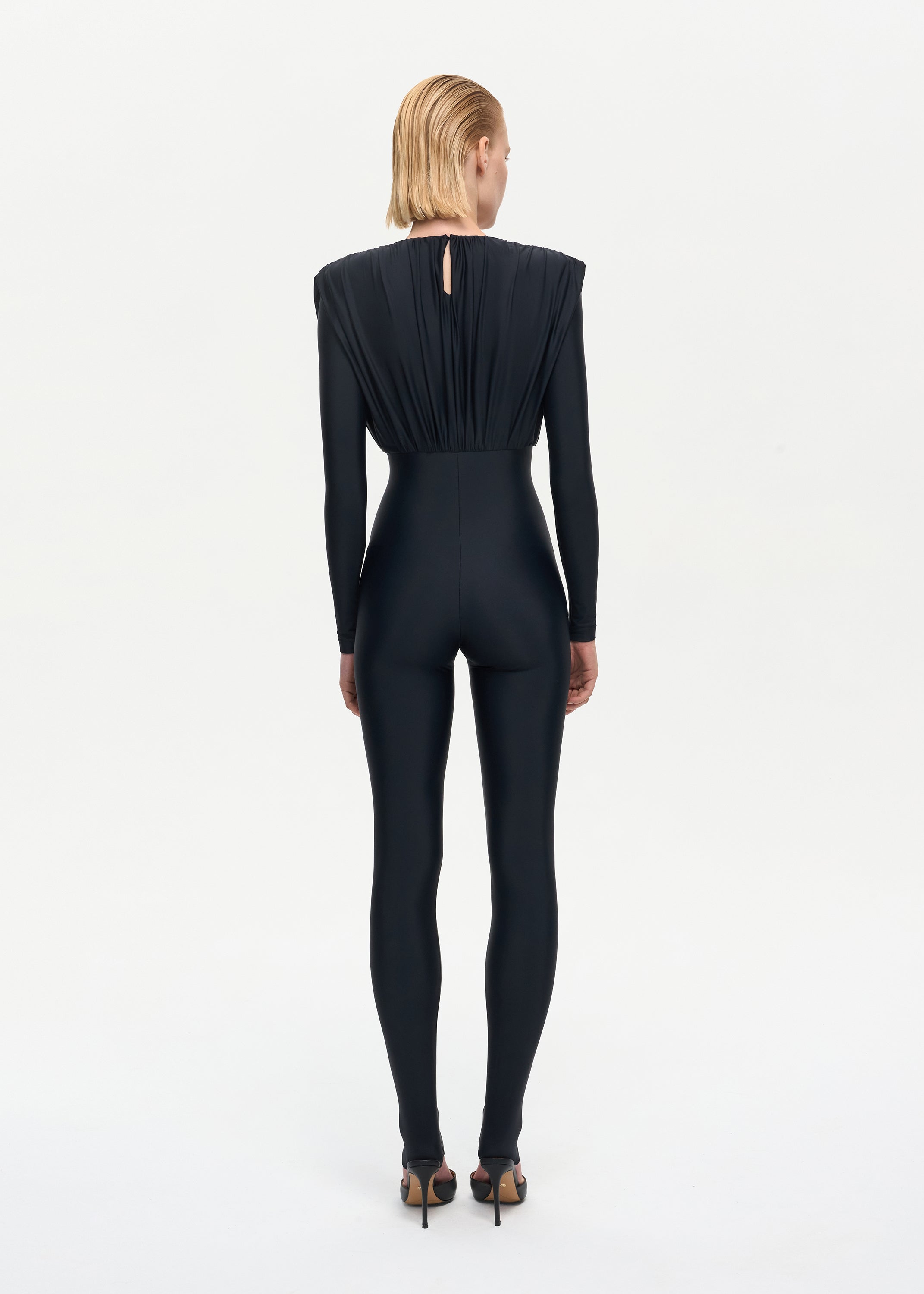 Vamp Catsuit Black