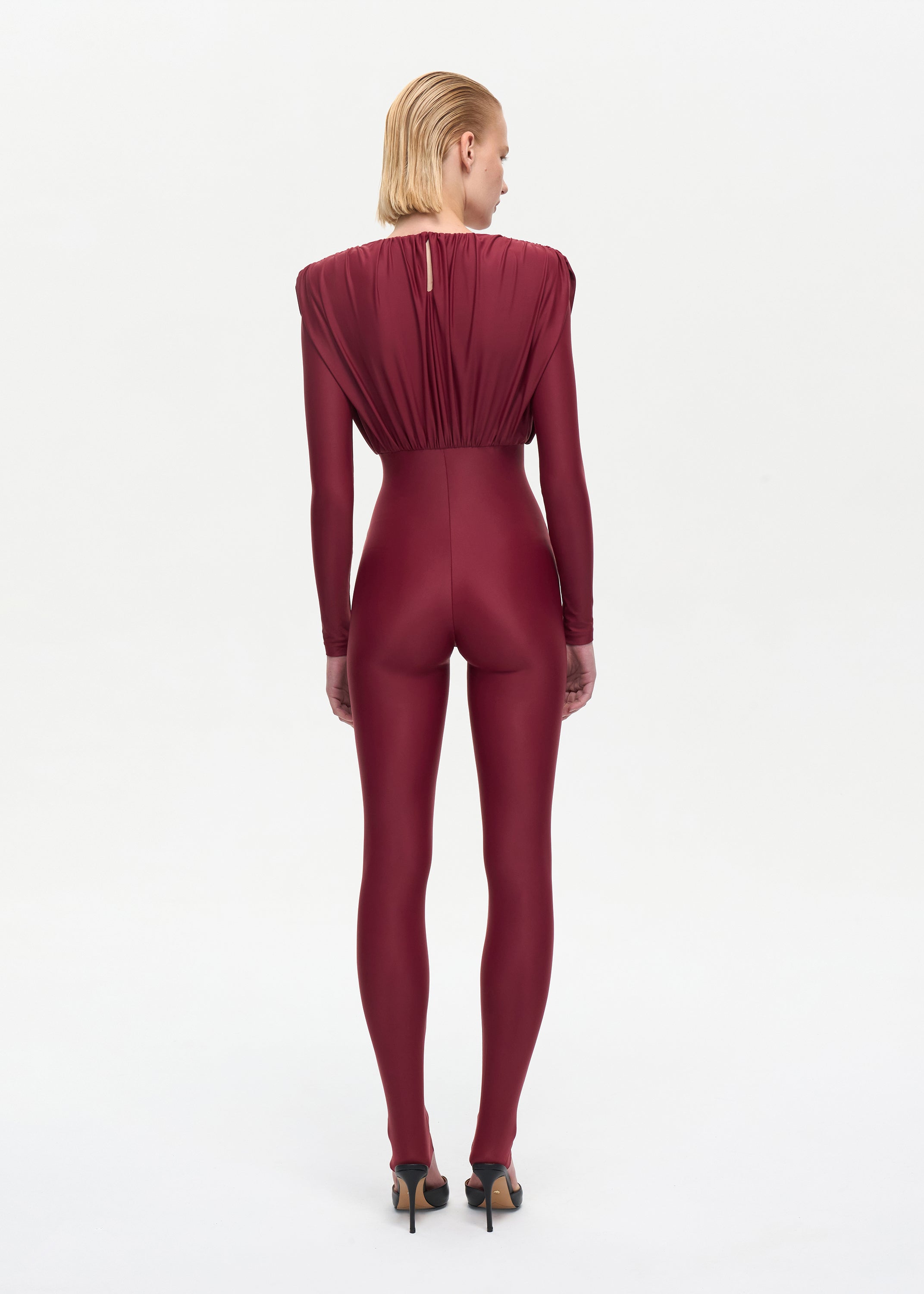 Vamp Catsuit Bordo