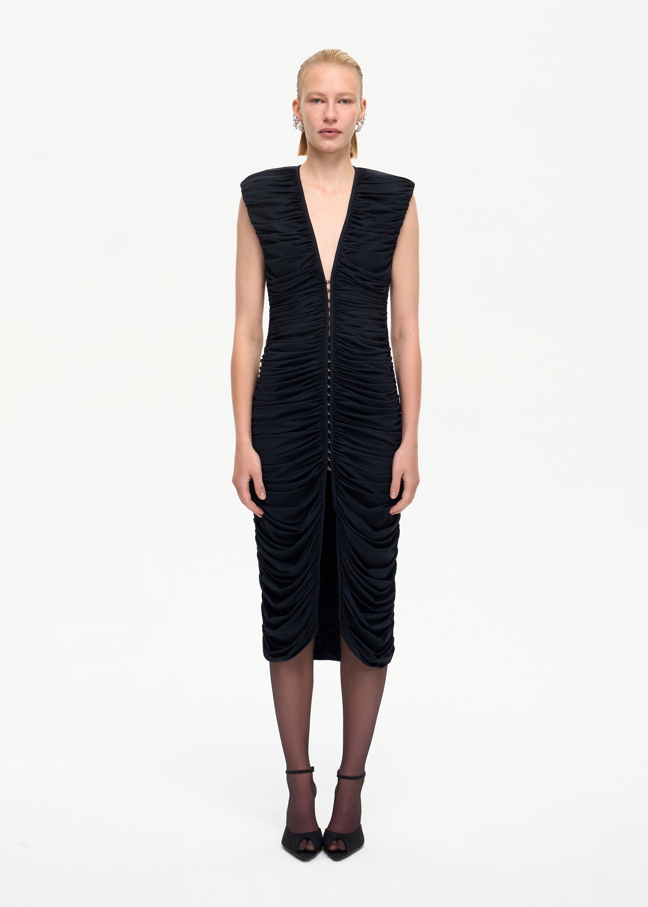 Spotlight Midi Dress Black