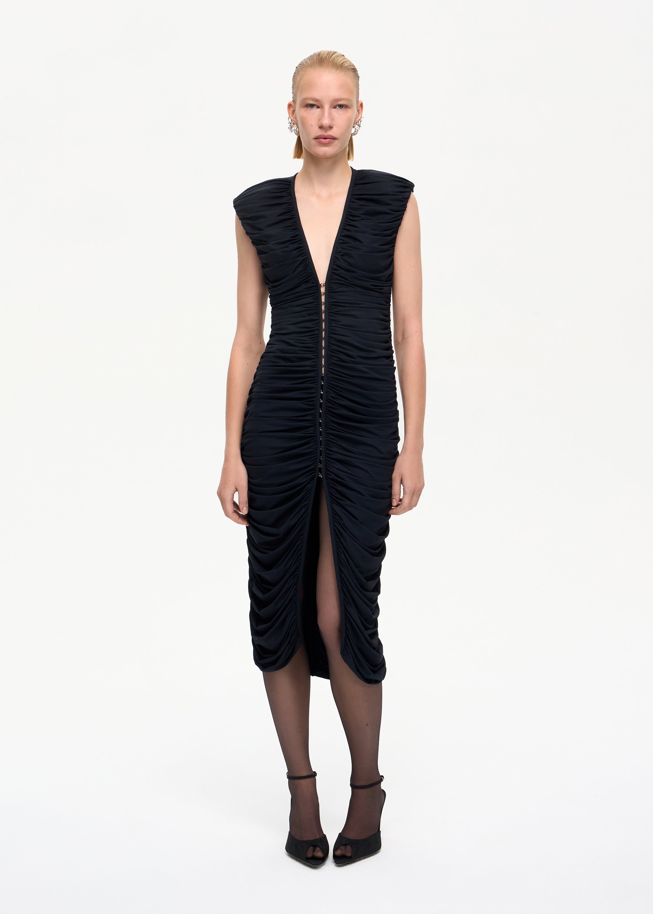 Spotlight Midi Dress Black