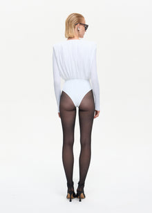 Drama Bodysuit White