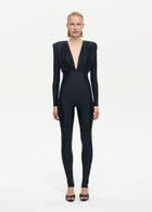 Vamp Catsuit Black