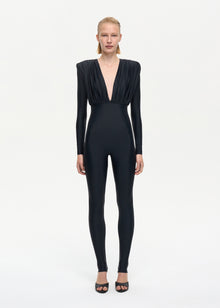 Vamp Catsuit Black