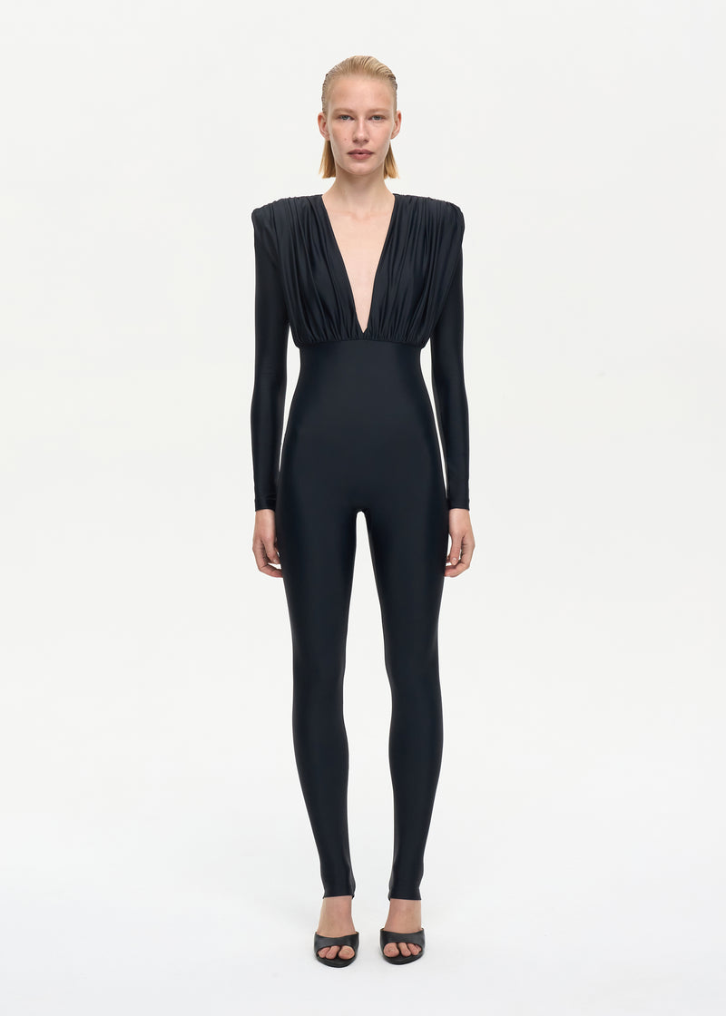 Vamp Catsuit Black