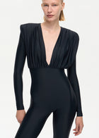 Vamp Catsuit Black