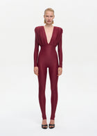 Vamp Catsuit Bordo