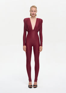 Vamp Catsuit Bordo