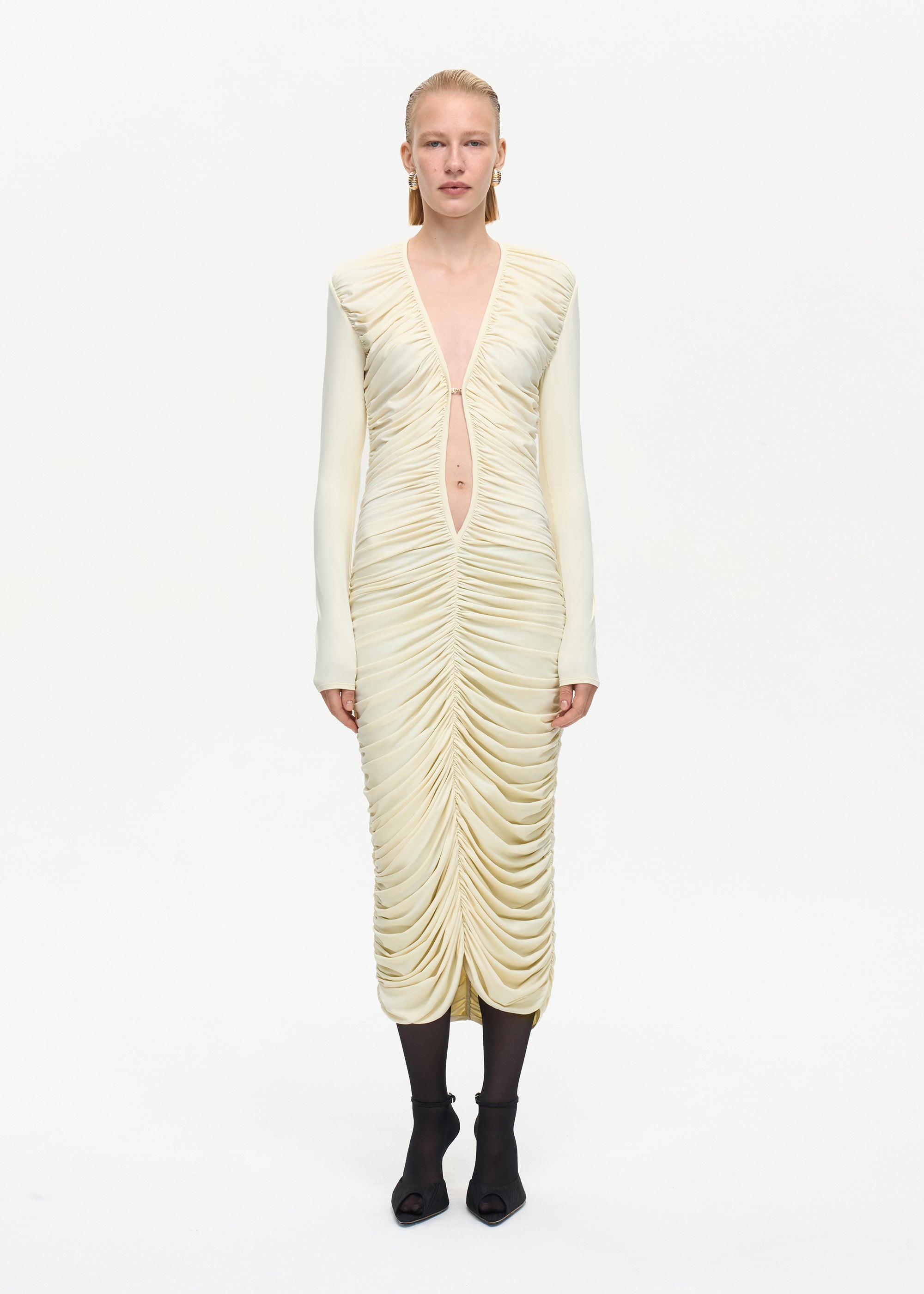 Solo Midi Dress Butter