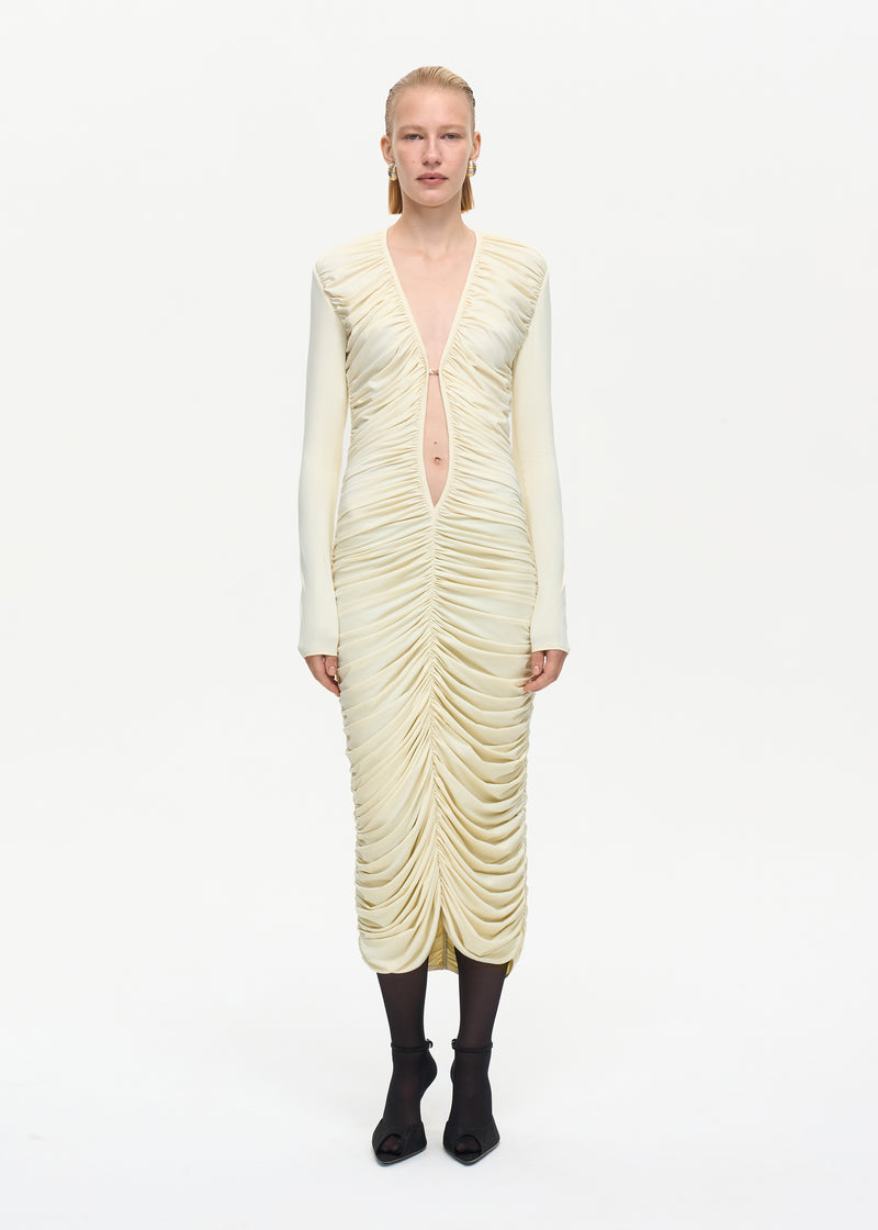 Solo Midi Dress Butter