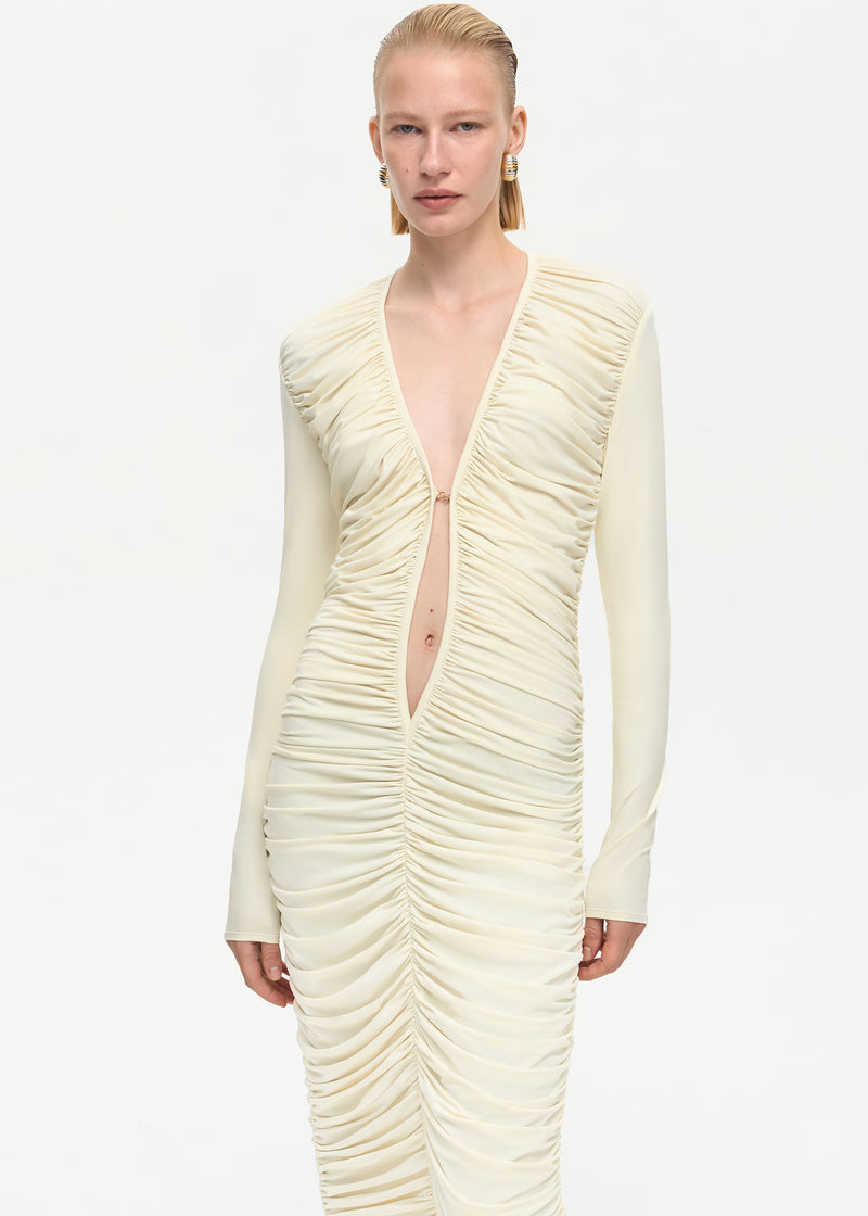 Solo Midi Dress Butter