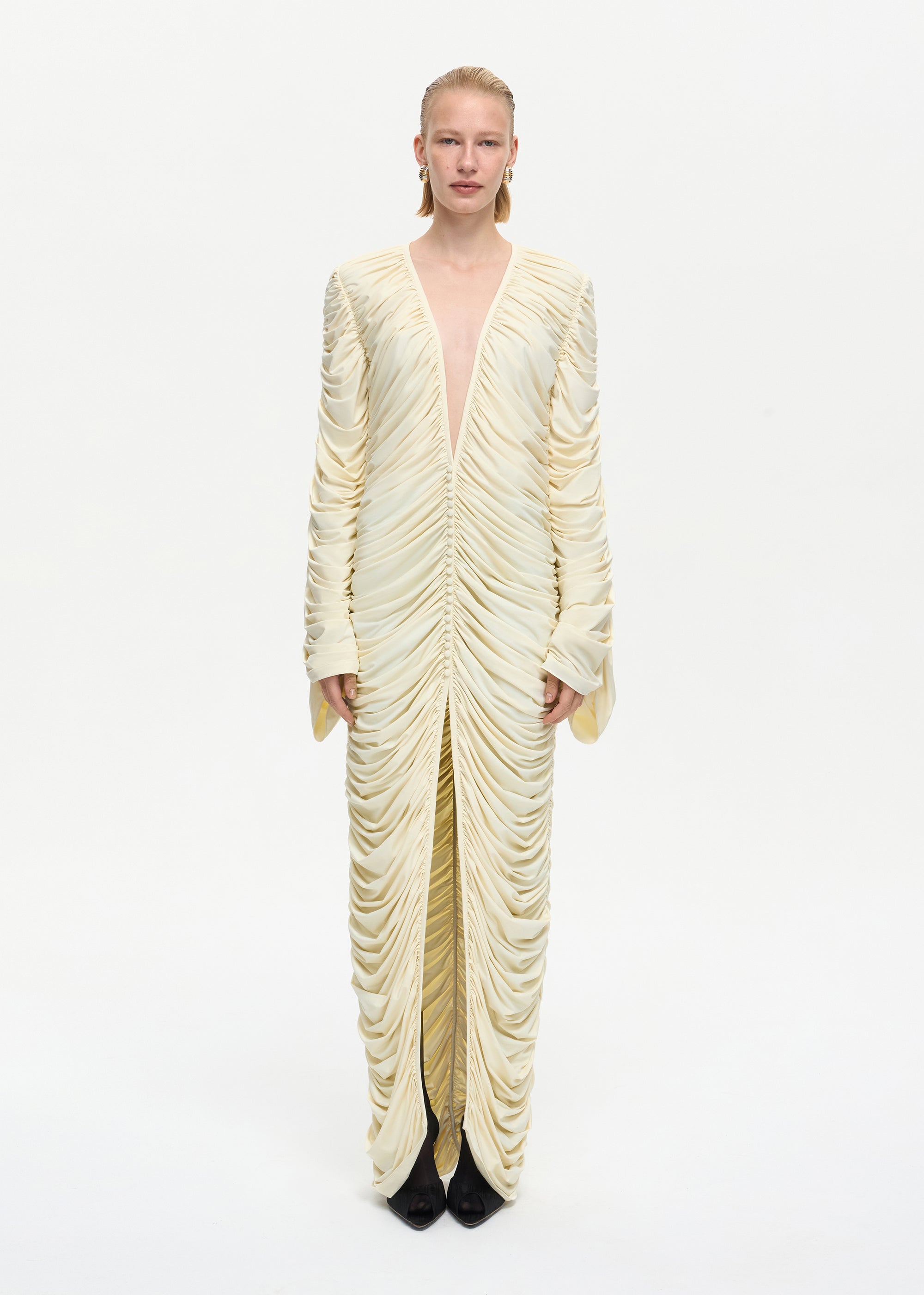 Curtain Maxi Dress Butter