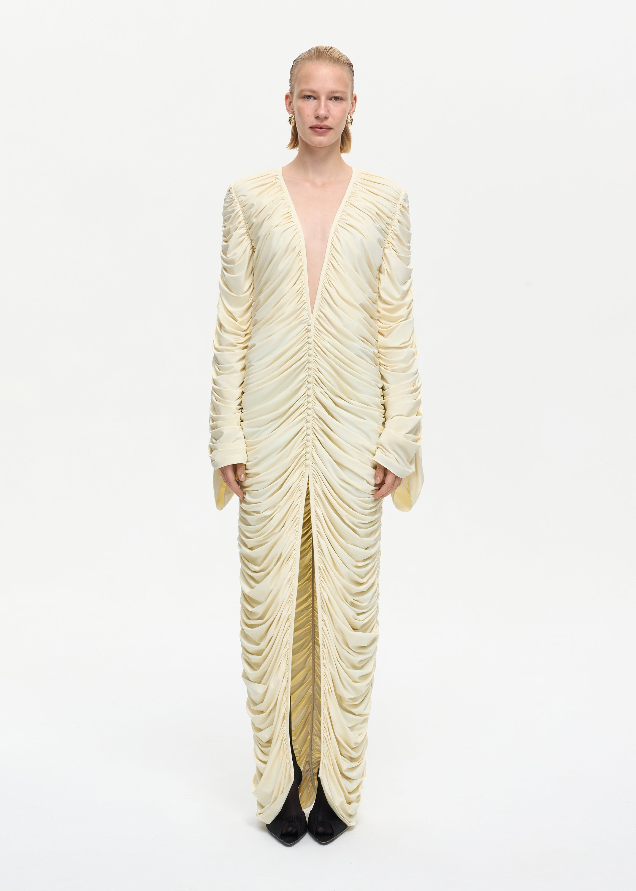Curtain Maxi Dress Butter