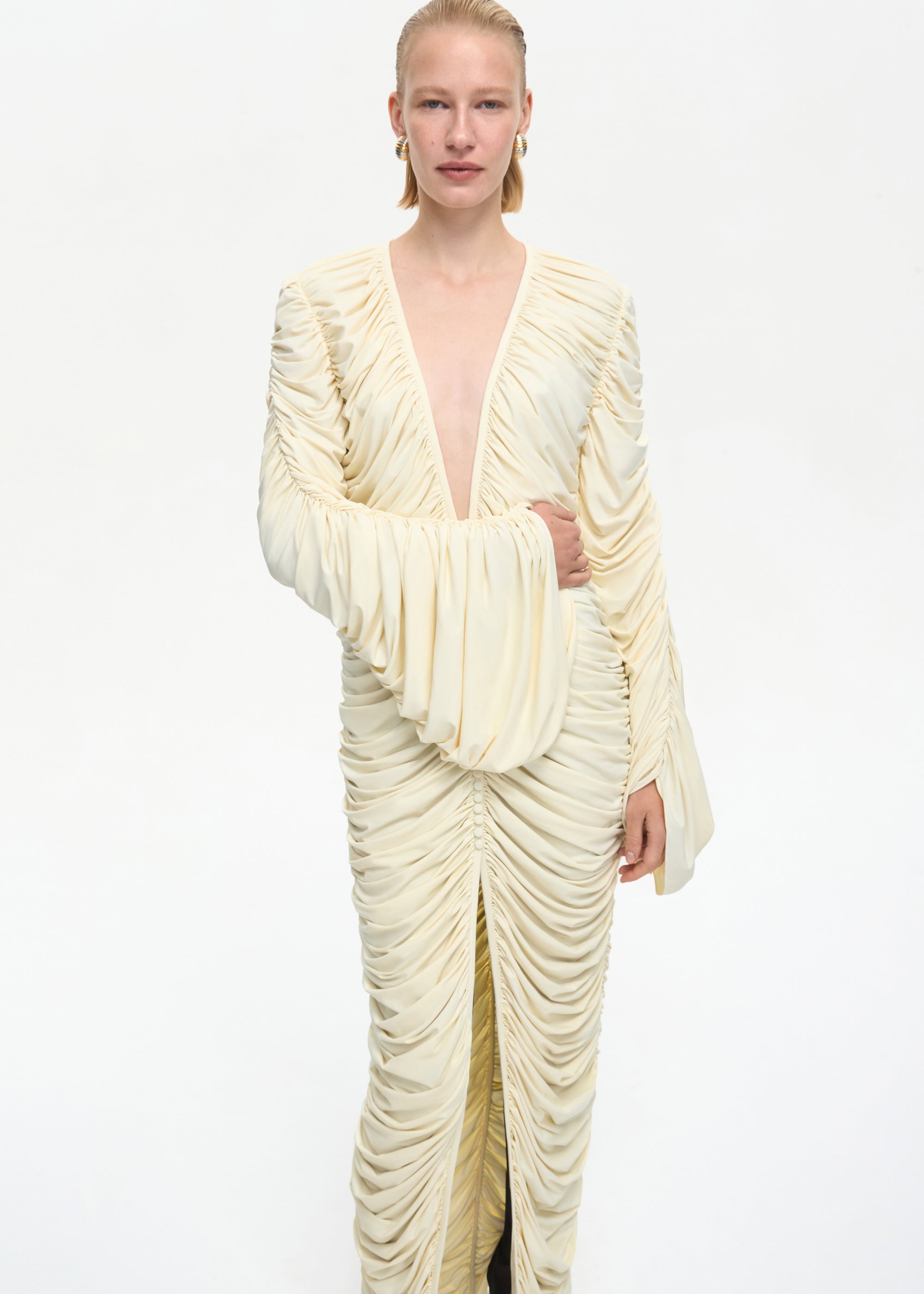 Curtain Maxi Dress Butter