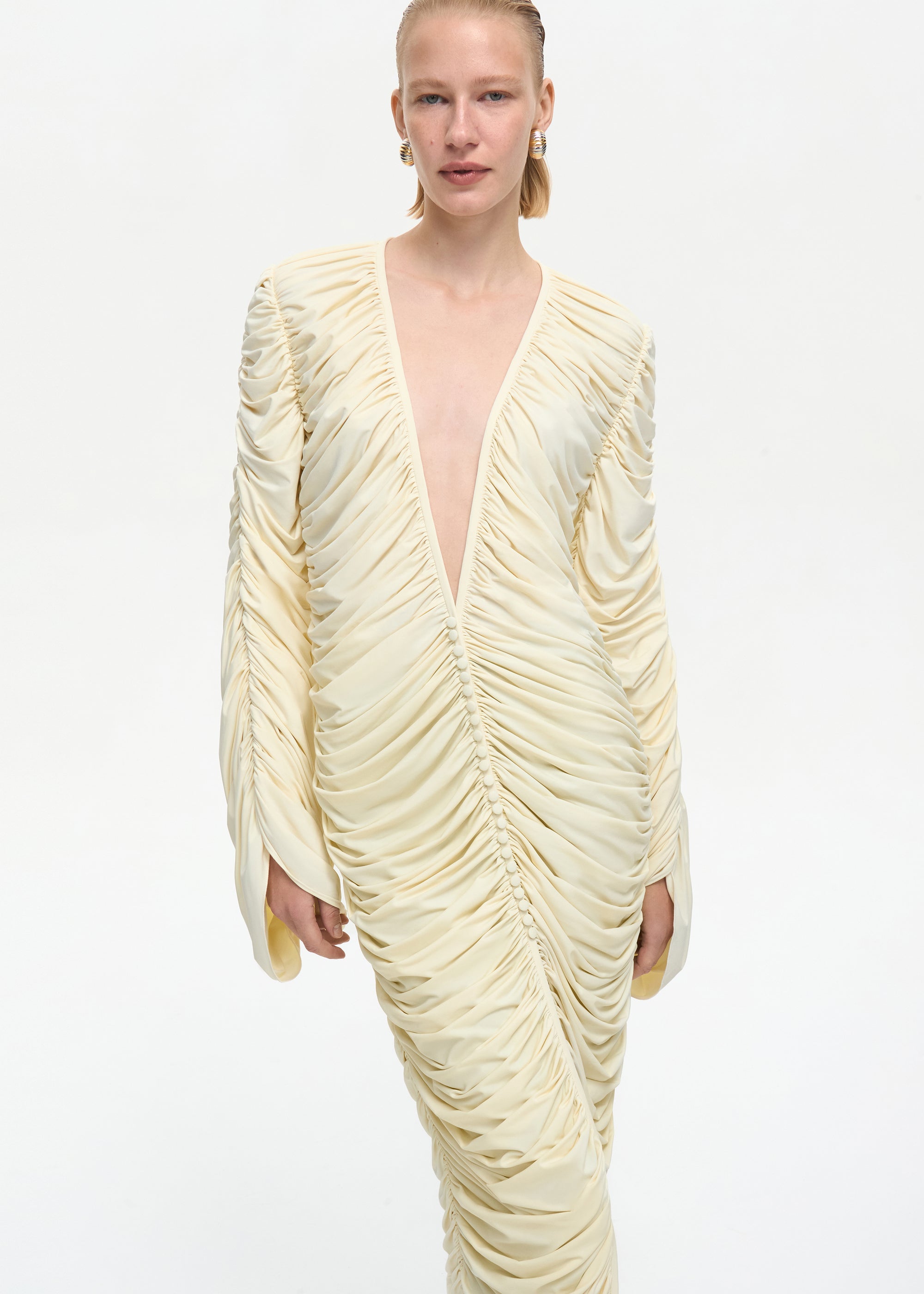 Curtain Maxi Dress Butter