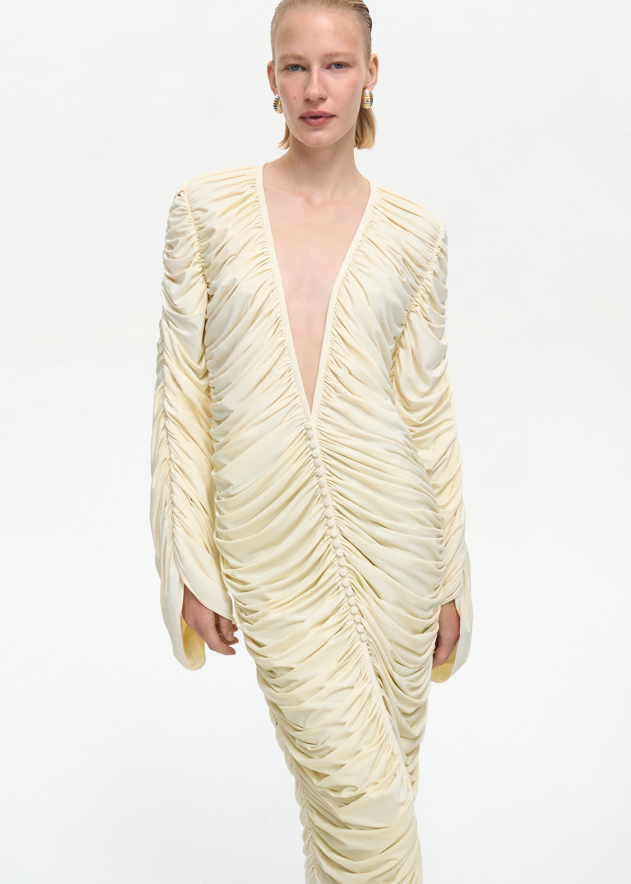 Curtain Maxi Dress Butter
