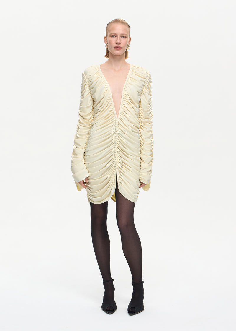 Curtain Mini Dress Butter