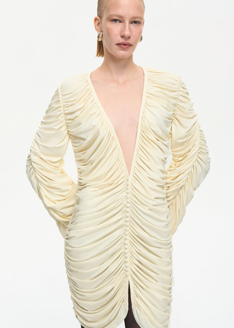 Curtain Mini Dress Butter