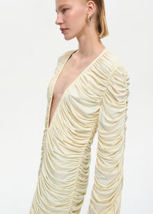 Curtain Mini Dress Butter