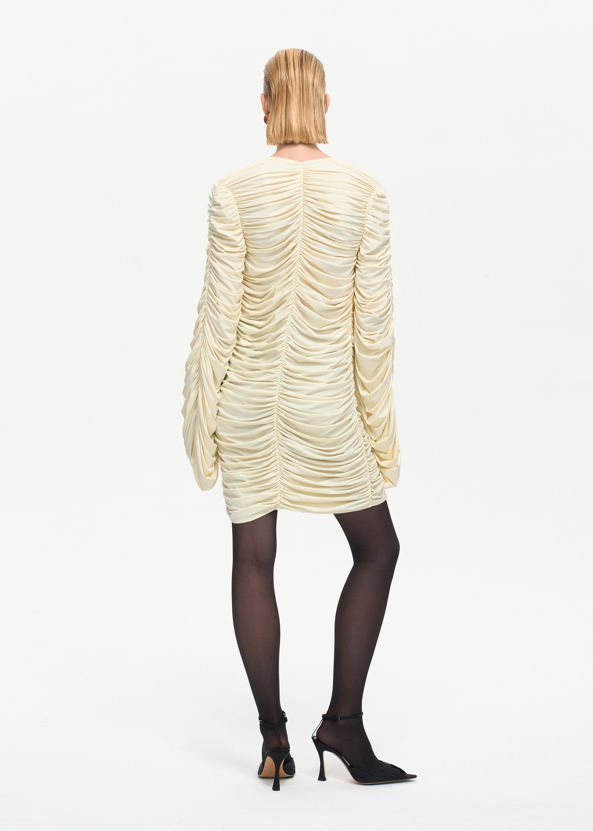 Curtain Mini Dress Butter