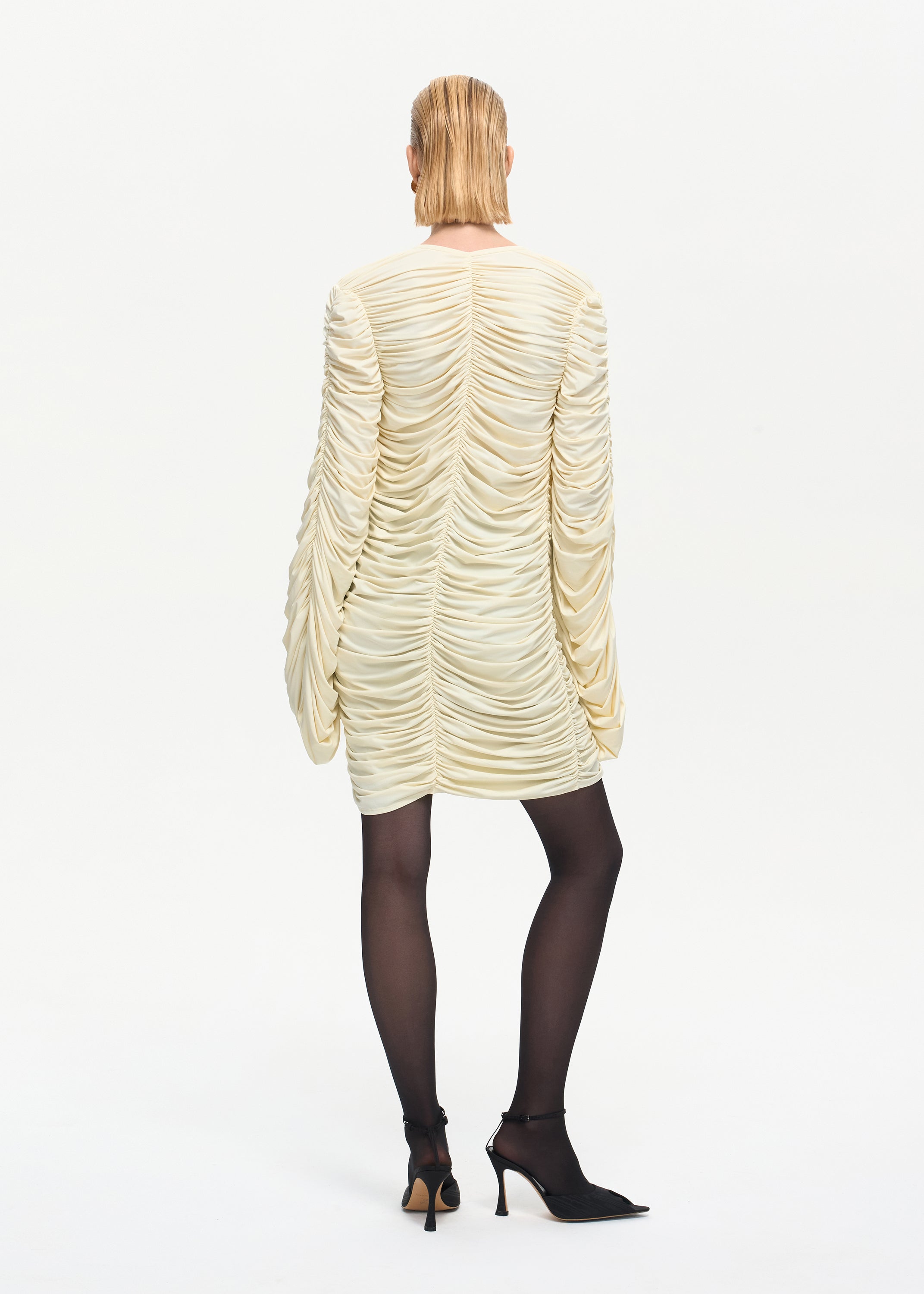 Curtain Mini Dress Butter