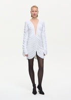 Curtain Mini Dress White