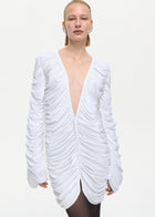 Curtain Mini Dress White