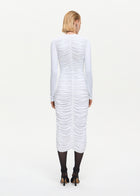 Solo Midi Dress White