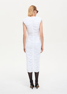 Spotlight Midi Dress White