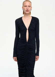 Solo Midi Dress Black