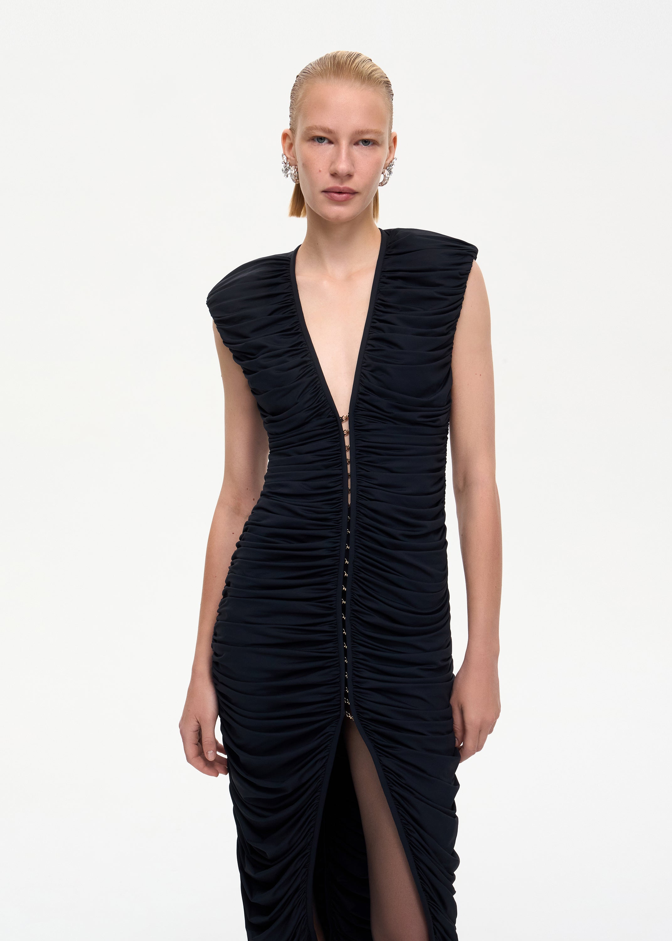 Spotlight Midi Dress Black