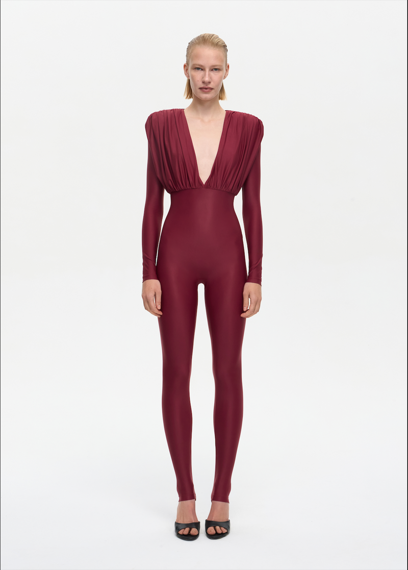Catsuit Vamp Bordo