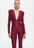 Catsuit Vamp Bordo